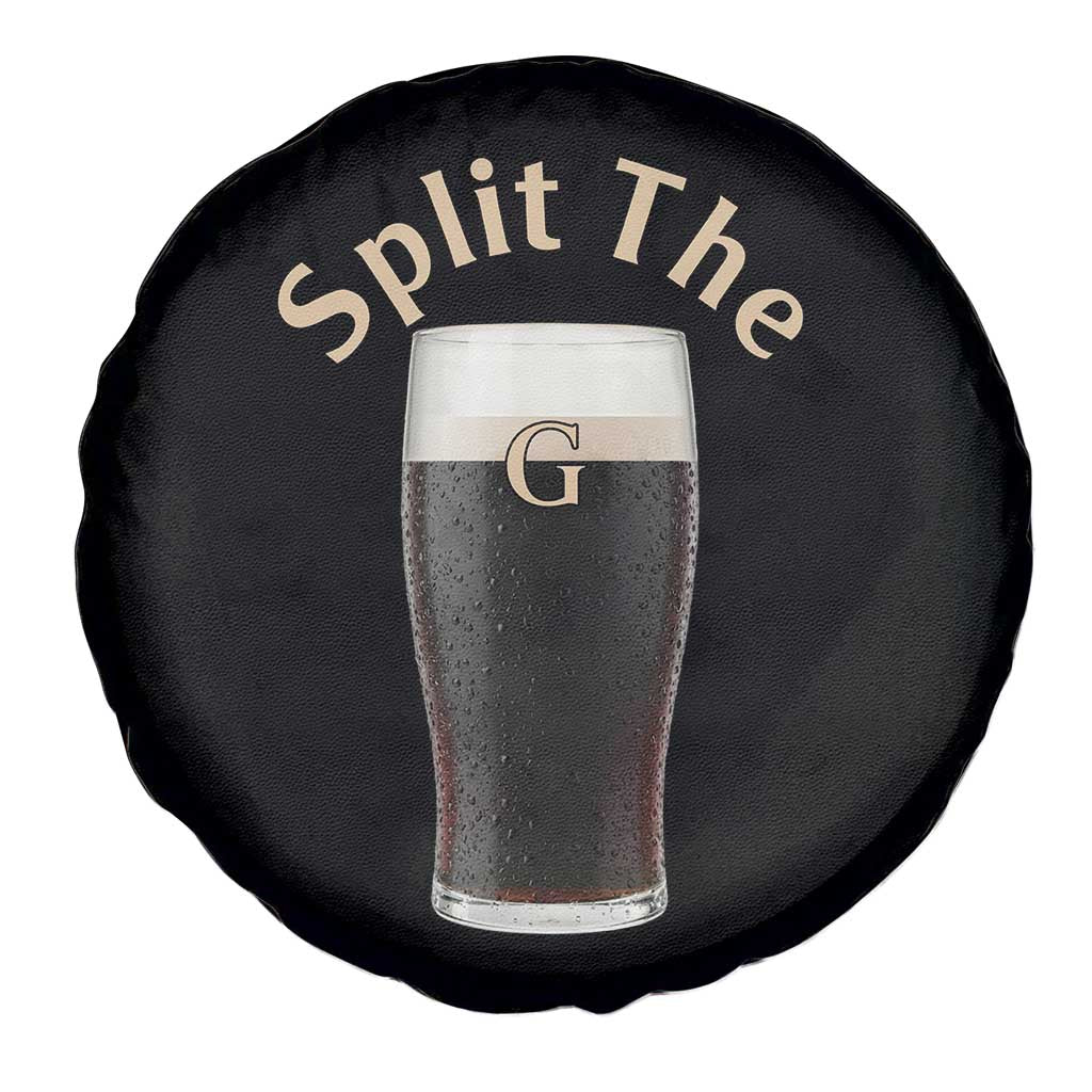 Funny Irish Beer Split The G Spare Tire Cover St Patricks Day Stout Beer Drinking Day TS11 Print Your Wear