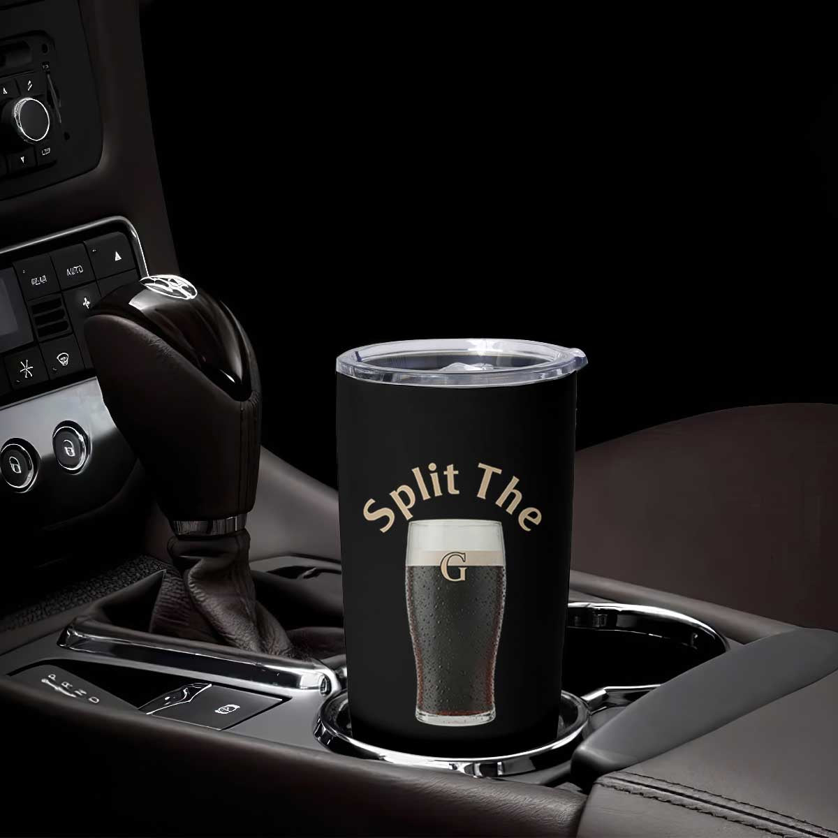 Funny Irish Beer Split The G Tumbler Cup St Patricks Day Stout Beer Drinking Day TS11 Print Your Wear