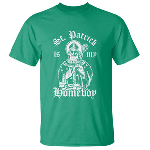 Saint Patrick Is My Homeboy T Shirt Funny St Patricks Day TS11 Irish Green Print Your Wear