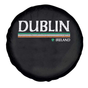 Dublin Ireland Spare Tire Cover Ireland Flag Souvenirs St Patricks Day Shamrock TS11 Print Your Wear