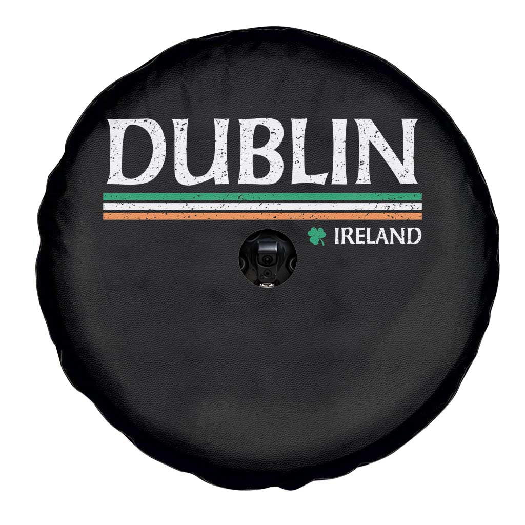 Dublin Ireland Spare Tire Cover Ireland Flag Souvenirs St Patricks Day Shamrock TS11 Print Your Wear