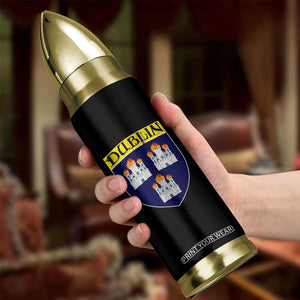 Dublin Ireland Bullet Tumbler The Coat of Arms of Dublin Three Burning Castles TS11 Print Your Wear
