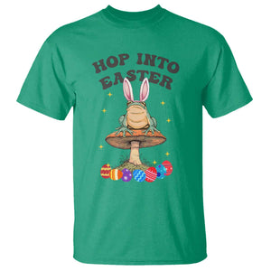 Funny Hop Into Easter T Shirt Easter Day Frog Bunny Egg TS11 Irish Green Print Your Wear