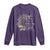 Military Child Month Long Sleeve Shirt Land Of The Free Because My Daddy Is Great Purple Sunflower TS11 Purple Print Your Wear