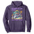 Purple Up For Military Kids Hoodie Military Child Month Astronaut Fights TS11 Purple Print Your Wear