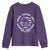 Military Child Month Youth Sweatshirt Purple Up Military Child Honor Courage Unity Strength Resilience TS11 Purple Print Your Wear