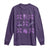 Military Kid Month Camo Coquette Bow Long Sleeve Shirt TS11 Purple Print Your Wear