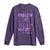 Purple Up Military Child Long Sleeve Shirt Dandelion Vintage American Flag Military Child Month TS11 Purple Print Your Wear