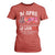 Autism Awareness Acceptance Red Instead T Shirt For Women In April We Wear Red Peace Love Puzzle TS11 Red Print Your Wear
