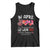 Autism Awareness Acceptance Red Instead Tank Top In April We Wear Red Peace Love Puzzle TS11 Black Print Your Wear