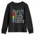Funny Test Day Youth Sweatshirt You Got This Don't Stress Rock The Test TS11 Black Print Your Wear