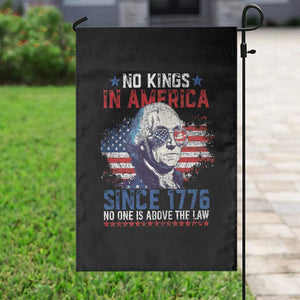 Funny No King In America Since 1776 No One Is Above The Law Garden Flag George Washington TS11 Print Your Wear