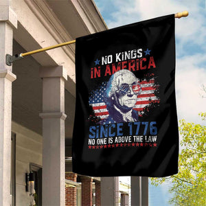Funny No King In America Since 1776 No One Is Above The Law Garden Flag George Washington TS11 Print Your Wear