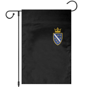 Bosnia and Herzegovina Flag Emblem with Crown Garden Flag