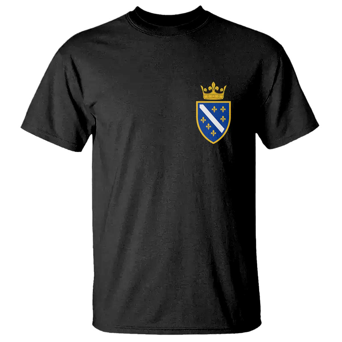 Bosnia and Herzegovina Flag Emblem with Crown T Shirt