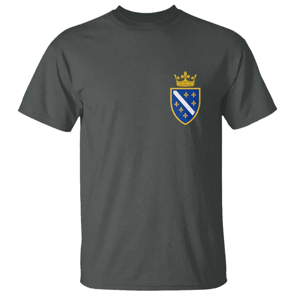 Bosnia and Herzegovina Flag Emblem with Crown T Shirt