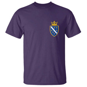 Bosnia and Herzegovina Flag Emblem with Crown T Shirt