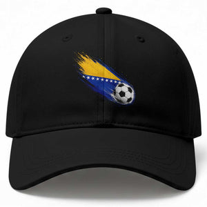 Bosnia and Herzegovina Soccer Lover Bosnian Flag Baseball Cap