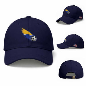 Bosnia and Herzegovina Soccer Lover Bosnian Flag Baseball Cap