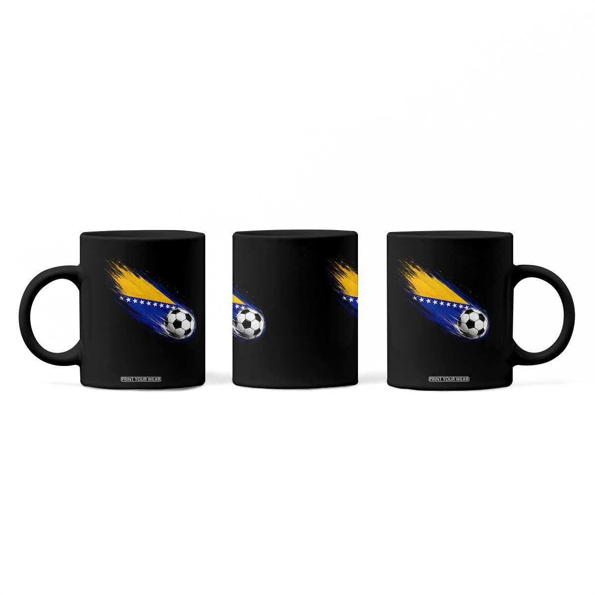 Bosnia and Herzegovina Soccer Lover Bosnian Flag Coffee Mug