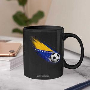Bosnia and Herzegovina Soccer Lover Bosnian Flag Coffee Mug
