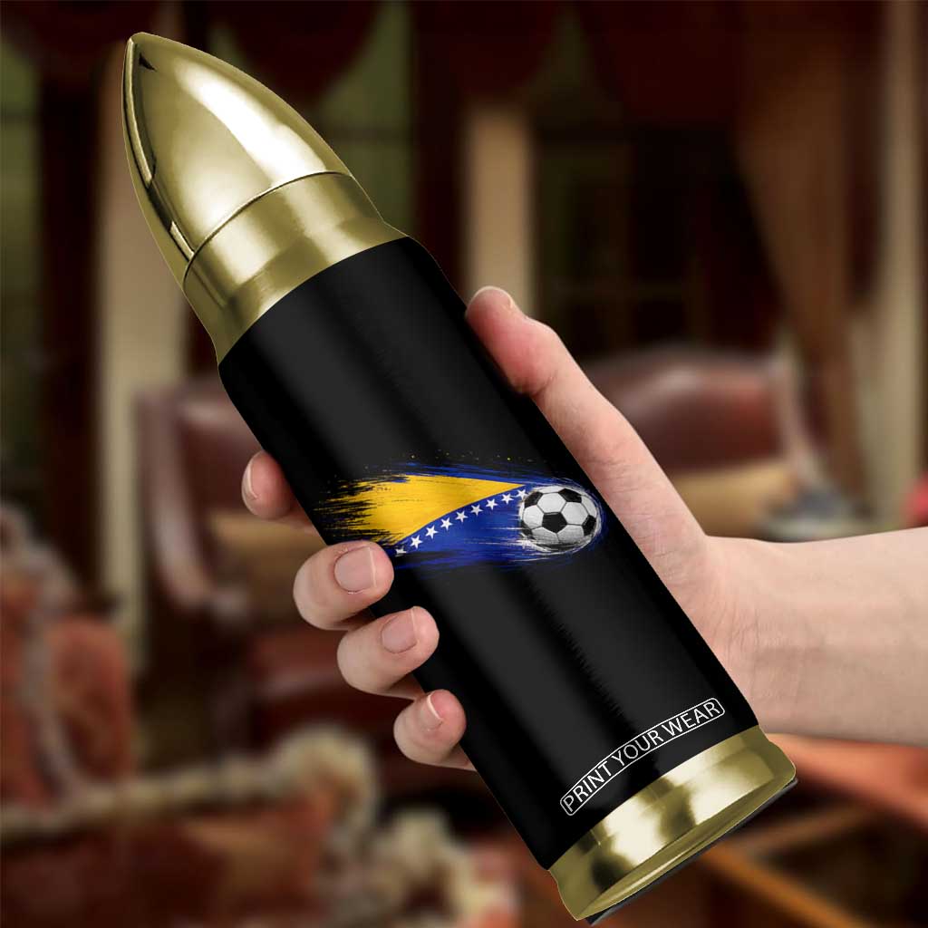 Bosnia and Herzegovina Soccer Lover Bosnian Flag Bullet Tumbler