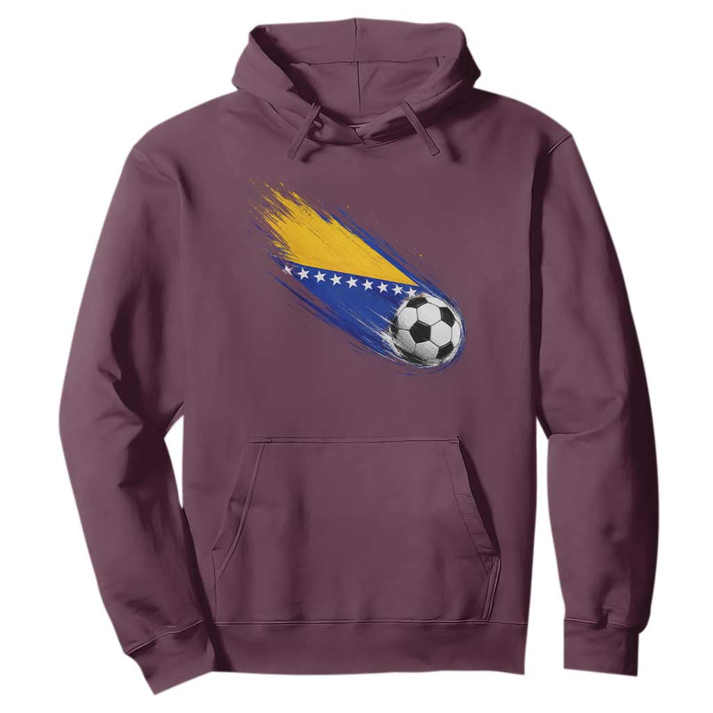 Bosnia and Herzegovina Soccer Lover Bosnian Flag Hoodie