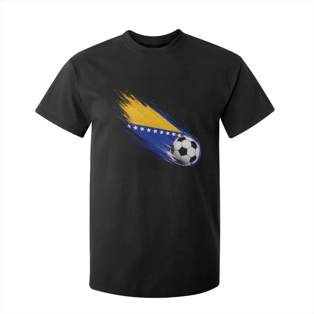 Bosnia and Herzegovina Soccer Lover Bosnian Flag T Shirt For Kid