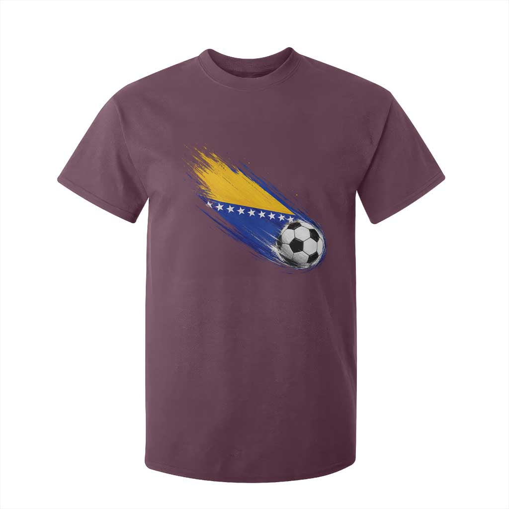 Bosnia and Herzegovina Soccer Lover Bosnian Flag T Shirt For Kid