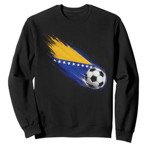 Bosnia and Herzegovina Soccer Lover Bosnian Flag Sweatshirt