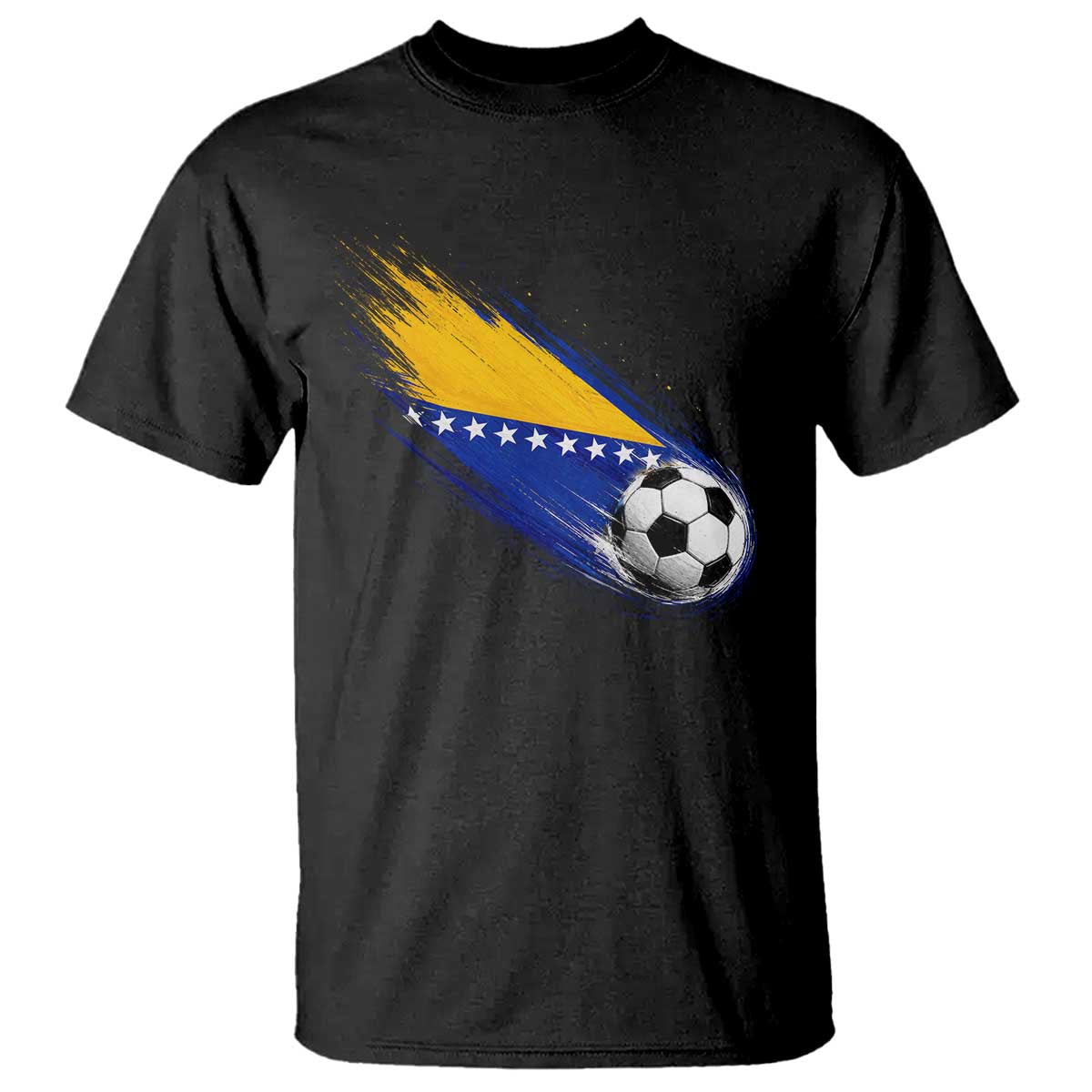 Bosnia and Herzegovina Soccer Lover Bosnian Flag T Shirt