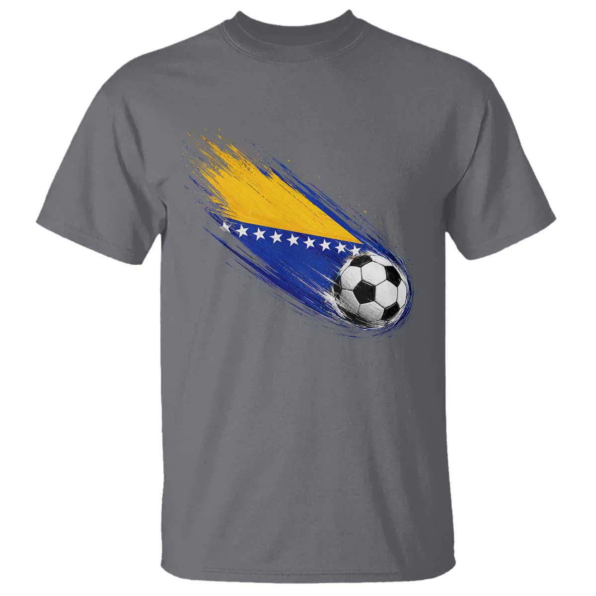 Bosnia and Herzegovina Soccer Lover Bosnian Flag T Shirt