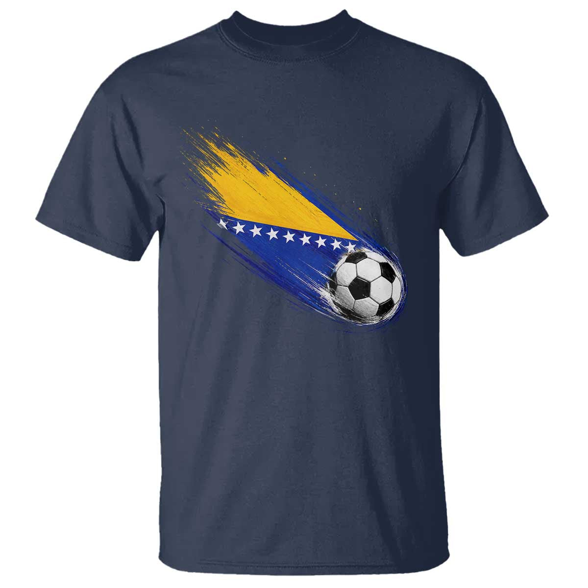 Bosnia and Herzegovina Soccer Lover Bosnian Flag T Shirt