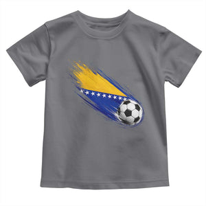 Bosnia and Herzegovina Soccer Lover Bosnian Flag Toddler T Shirt