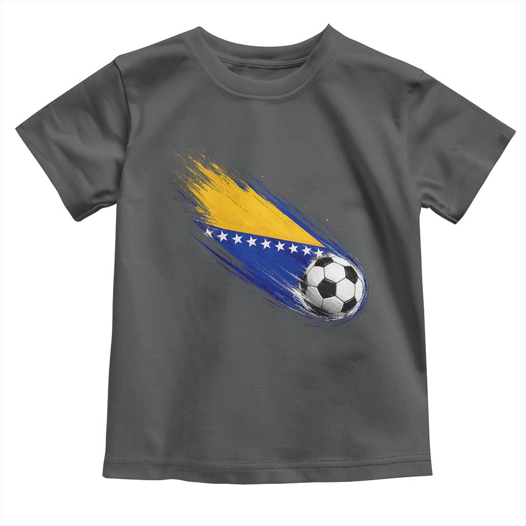 Bosnia and Herzegovina Soccer Lover Bosnian Flag Toddler T Shirt