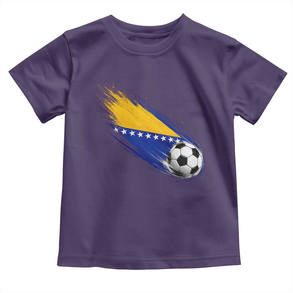Bosnia and Herzegovina Soccer Lover Bosnian Flag Toddler T Shirt