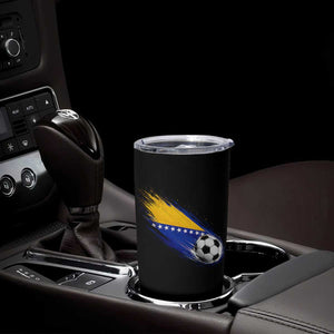 Bosnia and Herzegovina Soccer Lover Bosnian Flag Tumbler Cup