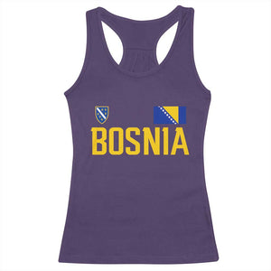 Bosnia and Herzegovina Pride Racerback Tank Top BiH Bosnian Flag Souvenirs