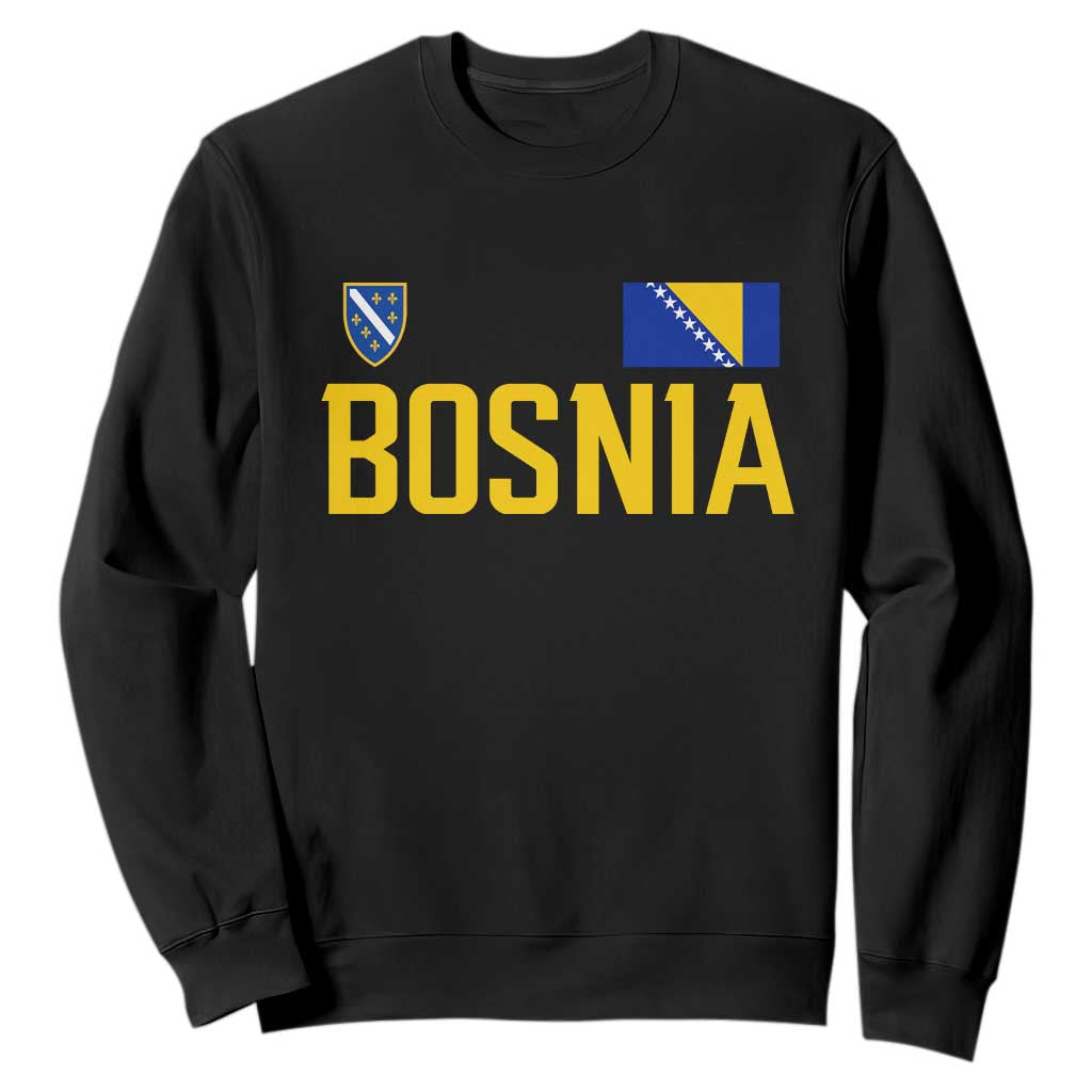 Bosnia and Herzegovina Pride Sweatshirt BiH Bosnian Flag Souvenirs