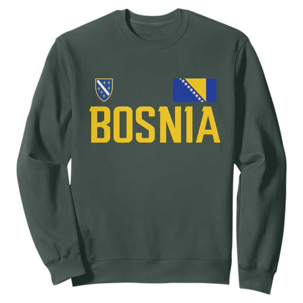 Bosnia and Herzegovina Pride Sweatshirt BiH Bosnian Flag Souvenirs