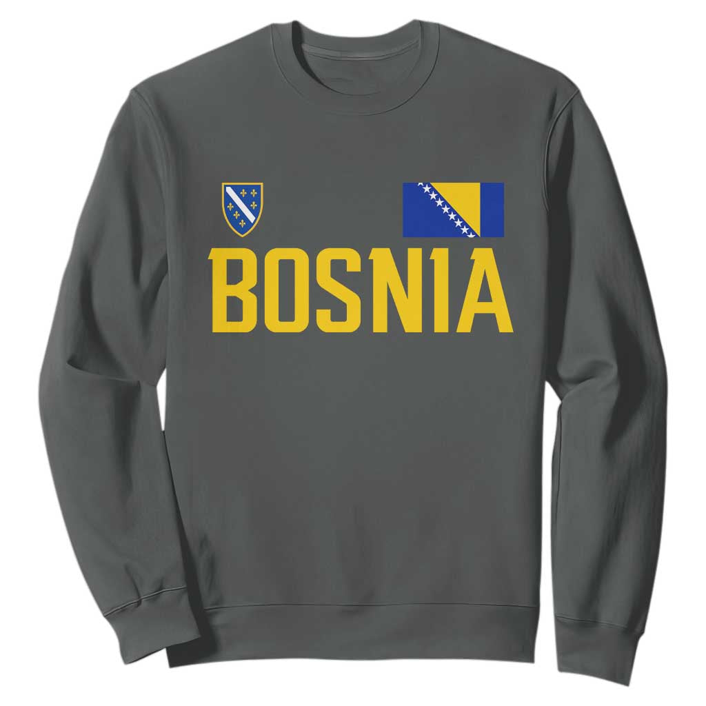 Bosnia and Herzegovina Pride Sweatshirt BiH Bosnian Flag Souvenirs