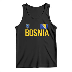 Bosnia and Herzegovina Pride Tank Top BiH Bosnian Flag Souvenirs