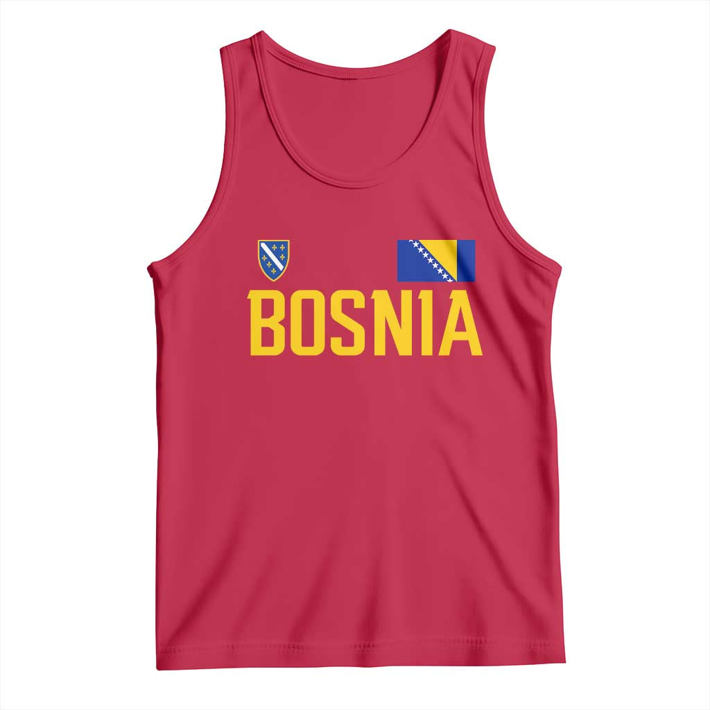 Bosnia and Herzegovina Pride Tank Top BiH Bosnian Flag Souvenirs