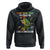 Back To School Hoodie Stomp Chomp Rawr I'm Crushing Pre-K Like A Dinosaur TS11 Black Print Your Wear