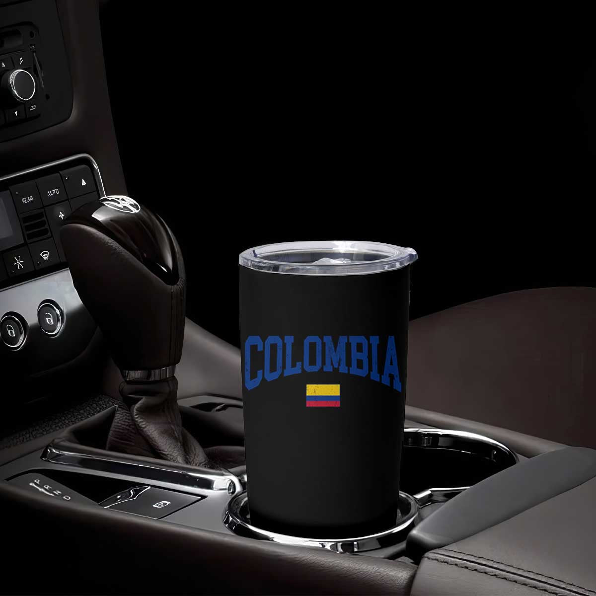 Colombia Football Throwback Design Vintage Colombian Flag Jersey Style Tumbler Cup TS11 Print Your Wear