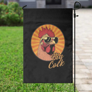 Funny Big Cock Chicken Garden Flag Raunchy Inappropriate Adult Humor TS11 Print Your Wear