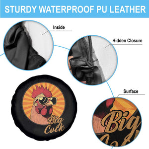 Funny Big Cock Chicken Spare Tire Cover Raunchy Inappropriate Adult Humor TS11 Print Your Wear