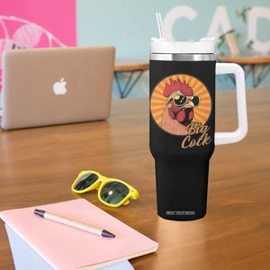 Funny Big Cock Chicken Tumbler With Handle Raunchy Inappropriate Adult Humor TS11 Print Your Wear