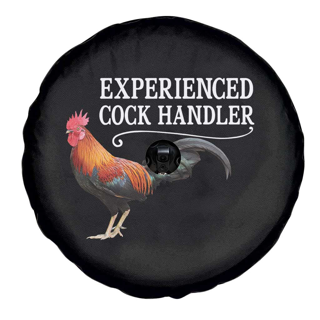 Funny Experienced Cock Handler Spare Tire Cover Raunchy Inappropriate Adult Humor Chicken TS11 Print Your Wear