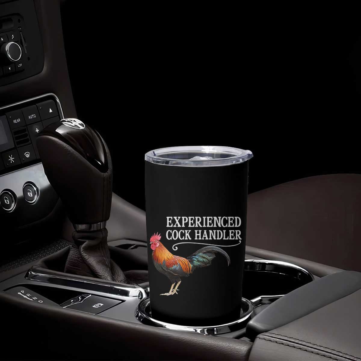 Funny Experienced Cock Handler Tumbler Cup Raunchy Inappropriate Adult Humor Chicken TS11 Print Your Wear